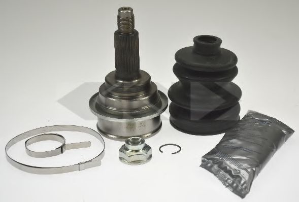 SPIDAN 22936 Шарнирный комплект, приводной вал 