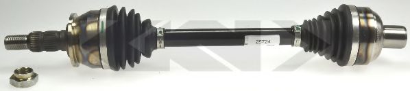 SPIDAN 25724 Приводной вал для OPEL ASTRA J (Опель Астра джи) SPIDAN 25724 Приводной вал для OPEL ASTRA J (Опель Астра джи)