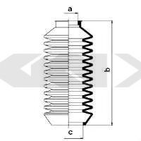 SPIDAN 83502 Пыльник, рулевое управление для VOLKSWAGEN JETTA I (Фольксваген Жэтта и) SPIDAN 83502 Пыльник, рулевое управление для VOLKSWAGEN JETTA I (Фольксваген Жэтта и)
