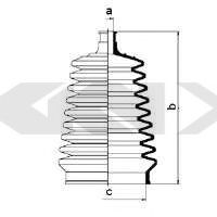SPIDAN 83507 Пыльник, рулевое управление для FORD GRANADA (Форд Гранада) SPIDAN 83507 Пыльник, рулевое управление для FORD GRANADA (Форд Гранада)
