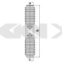 SPIDAN 83591 Пыльник, рулевое управление для AUDI 80 (Ауди 80) SPIDAN 83591 Пыльник, рулевое управление для AUDI 80 (Ауди 80)