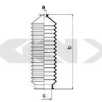 SPIDAN 83605 Пыльник, рулевое управление для NISSAN (Ниссан) SPIDAN 83605 Пыльник, рулевое управление для NISSAN (Ниссан)
