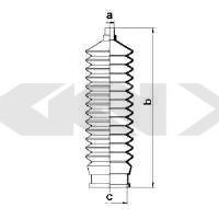 SPIDAN 83608 Пыльник, рулевое управление для MAZDA 626 III (Мазда 626 3) SPIDAN 83608 Пыльник, рулевое управление для MAZDA 626 III (Мазда 626 3)
