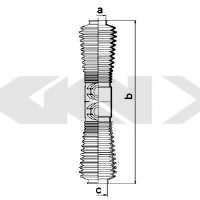 SPIDAN 83650 Пыльник, рулевое управление для OPEL ASTRA F (Опель Астра ф) SPIDAN 83650 Пыльник, рулевое управление для OPEL ASTRA F (Опель Астра ф)