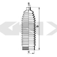 SPIDAN 83693 Пыльник, рулевое управление для AUDI TT (Ауди Тт) SPIDAN 83693 Пыльник, рулевое управление для AUDI TT (Ауди Тт)