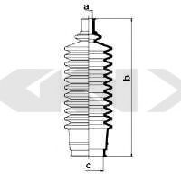 SPIDAN 83770 Пыльник, рулевое управление для JAGUAR (Ягуар) SPIDAN 83770 Пыльник, рулевое управление для JAGUAR (Ягуар)