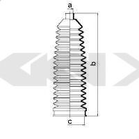 SPIDAN 83782 Пыльник, рулевое управление для FIAT ULYSSE (Фиат Улисс) SPIDAN 83782 Пыльник, рулевое управление для FIAT ULYSSE (Фиат Улисс)