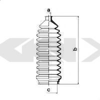 SPIDAN 83801 Пыльник, рулевое управление для SUZUKI (Сузуки) SPIDAN 83801 Пыльник, рулевое управление для SUZUKI (Сузуки)