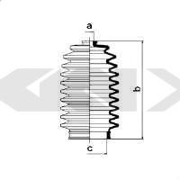 SPIDAN 83830 Пыльник, рулевое управление для HONDA LEGEND III (Хонда Лэгэнд 3) SPIDAN 83830 Пыльник, рулевое управление для HONDA LEGEND III (Хонда Лэгэнд 3)