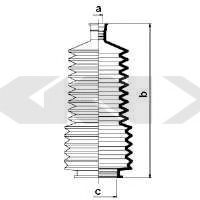 SPIDAN 83833 Пыльник, рулевое управление для RENAULT LAGUNA I (Рено Лагуна 1) SPIDAN 83833 Пыльник, рулевое управление для RENAULT LAGUNA I (Рено Лагуна 1)