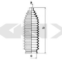 SPIDAN 83842 Пыльник, рулевое управление для PEUGEOT 206 (Пежо 206) SPIDAN 83842 Пыльник, рулевое управление для PEUGEOT 206 (Пежо 206)