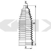 SPIDAN 83843 Пыльник, рулевое управление для PEUGEOT 206 (Пежо 206) SPIDAN 83843 Пыльник, рулевое управление для PEUGEOT 206 (Пежо 206)
