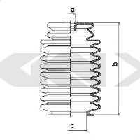 SPIDAN 83849 Пыльник, рулевое управление для RENAULT TRAFIC (Рено Трафик) SPIDAN 83849 Пыльник, рулевое управление для RENAULT TRAFIC (Рено Трафик)