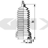 SPIDAN 83850 Пыльник, рулевое управление для RENAULT CLIO II (Рено Клио 2) SPIDAN 83850 Пыльник, рулевое управление для RENAULT CLIO II (Рено Клио 2)