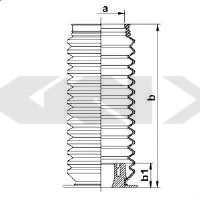 SPIDAN 83858 Пыльник, рулевое управление для PEUGEOT 106 I (Пежо 106 и) SPIDAN 83858 Пыльник, рулевое управление для PEUGEOT 106 I (Пежо 106 и)