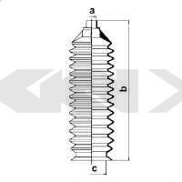 SPIDAN 83878 Пыльник, рулевое управление для MAZDA 323 S VI (Мазда 323 с6) SPIDAN 83878 Пыльник, рулевое управление для MAZDA 323 S VI (Мазда 323 с6)