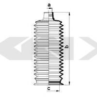 SPIDAN 83889 Пыльник, рулевое управление для TOYOTA LAND CRUISER CYGNUS (Тойота/тоета Ленд крузер цигнус) SPIDAN 83889 Пыльник, рулевое управление для TOYOTA LAND CRUISER CYGNUS (Тойота/тоета Ленд крузер цигнус)