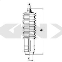 SPIDAN 83915 Пыльник, рулевое управление для FIAT (Фиат) SPIDAN 83915 Пыльник, рулевое управление для FIAT (Фиат)