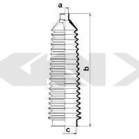 SPIDAN 83991 Пыльник, рулевое управление для FIAT STILO (Фиат Стило) SPIDAN 83991 Пыльник, рулевое управление для FIAT STILO (Фиат Стило)