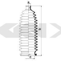 SPIDAN 83998 Пыльник, рулевое управление для CITROËN C3 I (CитроËн С3 1) SPIDAN 83998 Пыльник, рулевое управление для CITROËN C3 I (CитроËн С3 1)