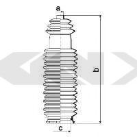 SPIDAN 84026 Пыльник, рулевое управление для PEUGEOT 605 (Пежо 605) SPIDAN 84026 Пыльник, рулевое управление для PEUGEOT 605 (Пежо 605)