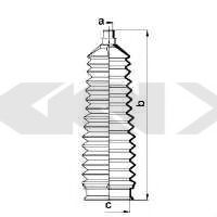 SPIDAN 84037 Пыльник, рулевое управление для KIA RIO (Киа Рио) SPIDAN 84037 Пыльник, рулевое управление для KIA RIO (Киа Рио)