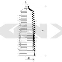 SPIDAN 84040 Пыльник, рулевое управление для LAND ROVER LR3 III (Ленд ровер/лэнд ровер Лр3 3) SPIDAN 84040 Пыльник, рулевое управление для LAND ROVER LR3 III (Ленд ровер/лэнд ровер Лр3 3)