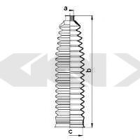 SPIDAN 84072 Пыльник, рулевое управление для OPEL VECTRA C GTS (Опель Вектра с джити) SPIDAN 84072 Пыльник, рулевое управление для OPEL VECTRA C GTS (Опель Вектра с джити)