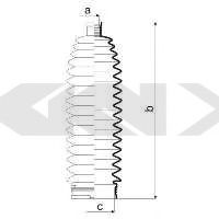 SPIDAN 84073 Пыльник, рулевое управление для RENAULT (Рено) SPIDAN 84073 Пыльник, рулевое управление для RENAULT (Рено)