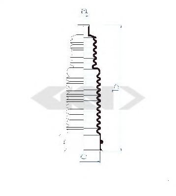 SPIDAN 84117 Пыльник, рулевое управление для FORD MONDEO (Форд Мондэо) SPIDAN 84117 Пыльник, рулевое управление для FORD MONDEO (Форд Мондэо)
