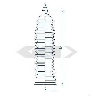 SPIDAN 84130 Пыльник, рулевое управление для VOLKSWAGEN (Фольксваген) SPIDAN 84130 Пыльник, рулевое управление для VOLKSWAGEN (Фольксваген)