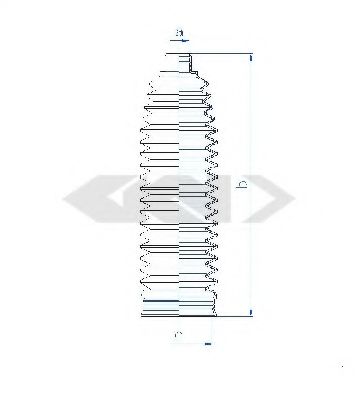 SPIDAN 84133 Пыльник, рулевое управление для LAND ROVER FREELANDER 2 (Ленд ровер/лэнд ровер Фриландер 2) SPIDAN 84133 Пыльник, рулевое управление для LAND ROVER FREELANDER 2 (Ленд ровер/лэнд ровер Фриландер 2)