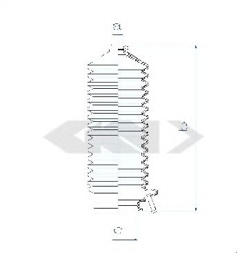 SPIDAN 84134 Пыльник, рулевое управление для HONDA SHUTTLE (Хонда Шуттлэ) SPIDAN 84134 Пыльник, рулевое управление для HONDA SHUTTLE (Хонда Шуттлэ)