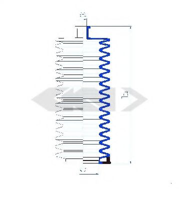 SPIDAN 84136 Пыльник, рулевое управление для PEUGEOT 205 II (Пежо 205 2) SPIDAN 84136 Пыльник, рулевое управление для PEUGEOT 205 II (Пежо 205 2)