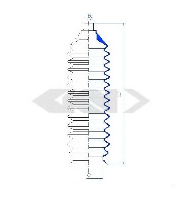 SPIDAN 84174 Пыльник, рулевое управление для MAZDA 323 C IV (Мазда 323 c иv) SPIDAN 84174 Пыльник, рулевое управление для MAZDA 323 C IV (Мазда 323 c иv)