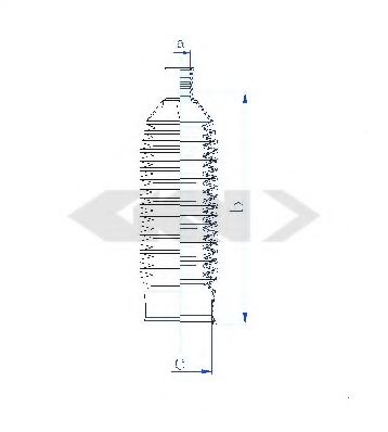 SPIDAN 84186 Пыльник, рулевое управление для PORSCHE CAYMAN (Порше Cаъман) SPIDAN 84186 Пыльник, рулевое управление для PORSCHE CAYMAN (Порше Cаъман)
