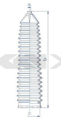SPIDAN 84204 Пыльник, рулевое управление для FIAT (Фиат) SPIDAN 84204 Пыльник, рулевое управление для FIAT (Фиат)