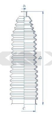 SPIDAN 84220 Пыльник, рулевое управление для RENAULT GRAN III (Рено Гран 3) SPIDAN 84220 Пыльник, рулевое управление для RENAULT GRAN III (Рено Гран 3)