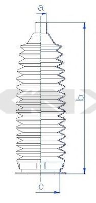 SPIDAN 84228 Пыльник, рулевое управление для SUZUKI GRAND VITARA (Сузуки Гранд витара) SPIDAN 84228 Пыльник, рулевое управление для SUZUKI GRAND VITARA (Сузуки Гранд витара)