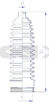 SPIDAN 84239 Пыльник, рулевое управление для MAZDA ATENZA (Мазда Атэнза) SPIDAN 84239 Пыльник, рулевое управление для MAZDA ATENZA (Мазда Атэнза)