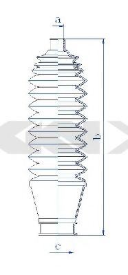 SPIDAN 84254 Пыльник, рулевое управление для SUZUKI (Сузуки) SPIDAN 84254 Пыльник, рулевое управление для SUZUKI (Сузуки)