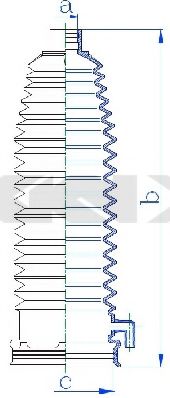 SPIDAN 84273 Пыльник, рулевое управление для FORD FOCUS II (Форд Фокус 2) SPIDAN 84273 Пыльник, рулевое управление для FORD FOCUS II (Форд Фокус 2)