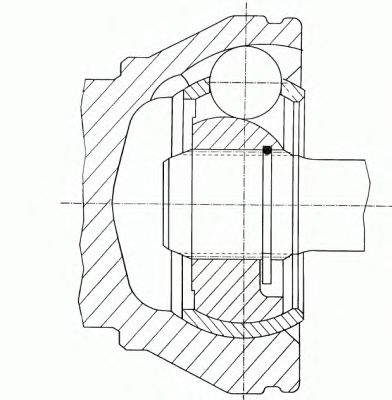 SPIDAN 21213 Шарнир, приводной вал для SEAT (Сеат) SPIDAN 21213 Шарнир, приводной вал для SEAT (Сеат)