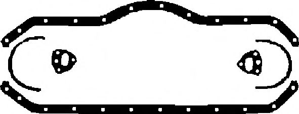 ELRING 284.734 Комплект прокладок, масляный поддон 