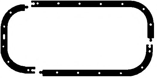 ELRING 599.972 Прокладка, масляный поддон 