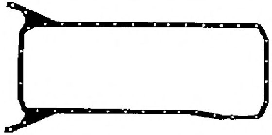 ELRING 829.154 Прокладка, масляный поддон 