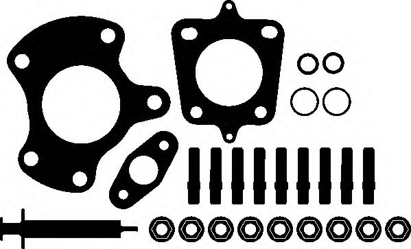 ELRING 302.530 Монтажный комплект, компрессор для DODGE CARAVAN (Додж Караван) ELRING 302.530 Монтажный комплект, компрессор для DODGE CARAVAN (Додж Караван)