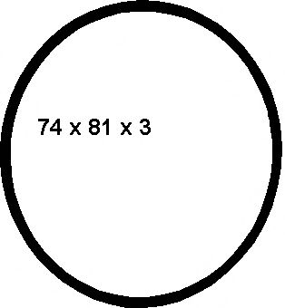 ELRING 011.797 Прокладка, маслянный фильтр; Прокладка, фильтр очистки топлива 