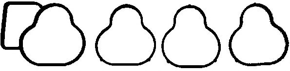 ELRING 215.050 Прокладка, впускной коллектор для OPEL ASTRA G (Опель Астра г) ELRING 215.050 Прокладка, впускной коллектор для OPEL ASTRA G (Опель Астра г)