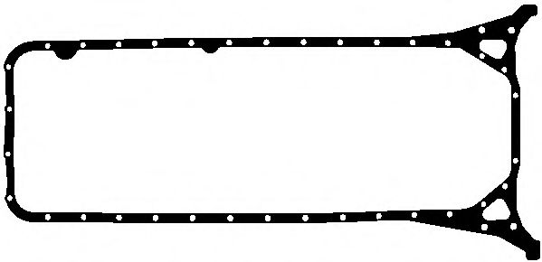 ELRING 490.663 Прокладка, масляный поддон 